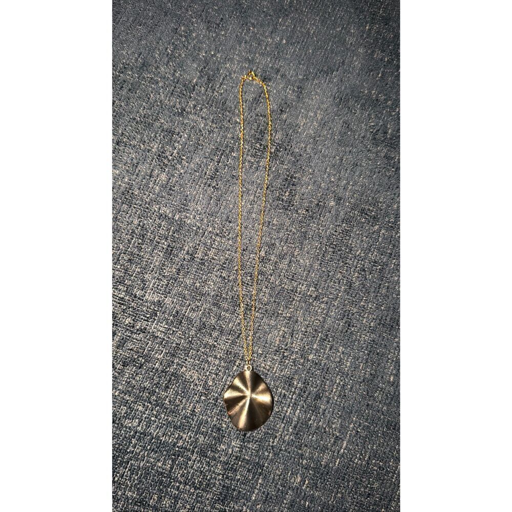 Radiant Eclipse Abstract Pendant Necklace
